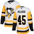 Magnus Hellberg Pittsburgh Penguins Authentic Jersey - White