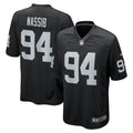 Carl Nassib Las Vegas Raiders Game Jersey - Black