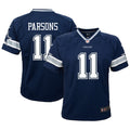 Toddler Micah Parsons Navy Dallas Cowboys Game Jersey