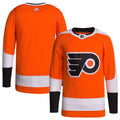 Philadelphia Flyers Home Primegreen Authentic Pro Blank Jersey - Orange