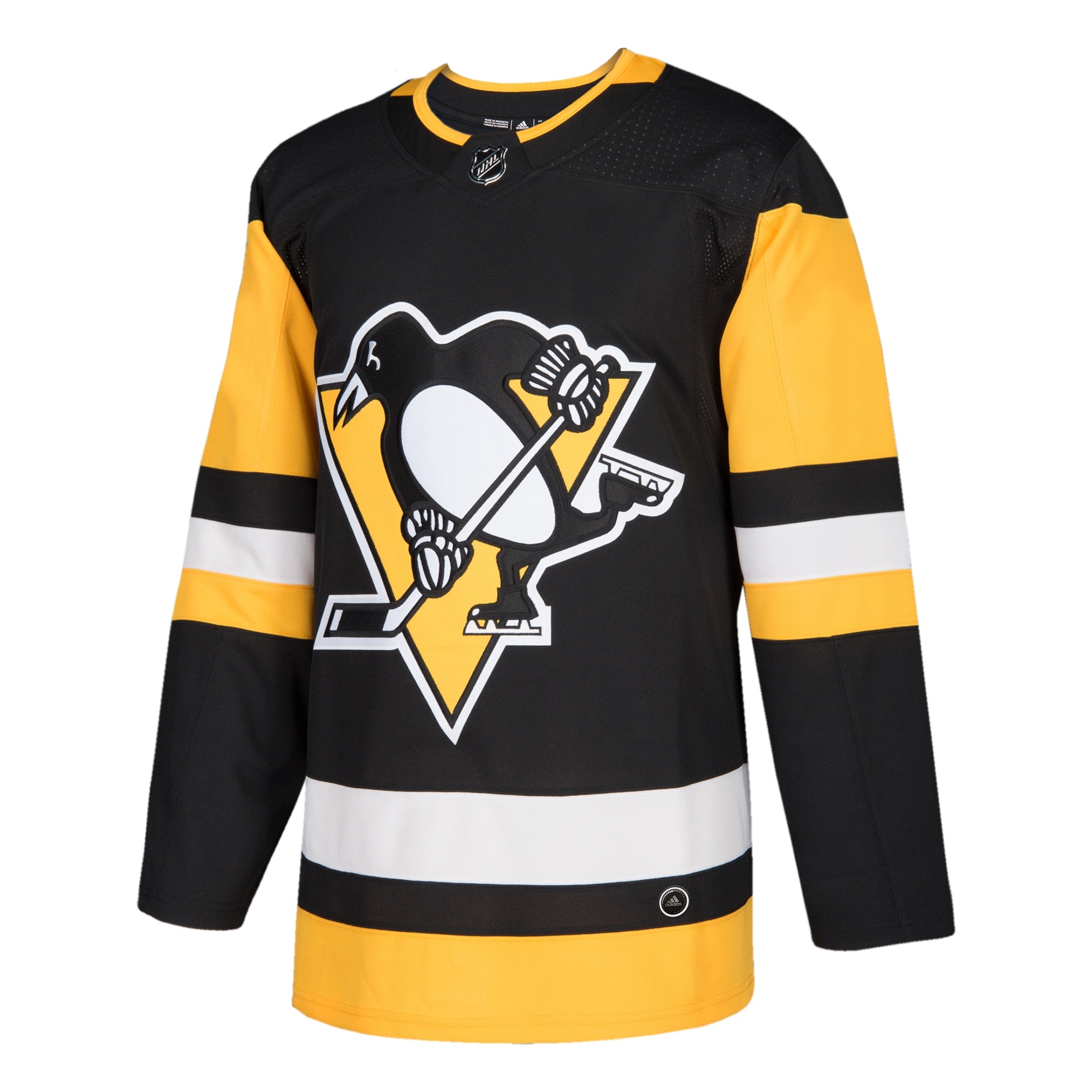 Pittsburgh Penguins Home Authentic Blank Jersey - Black