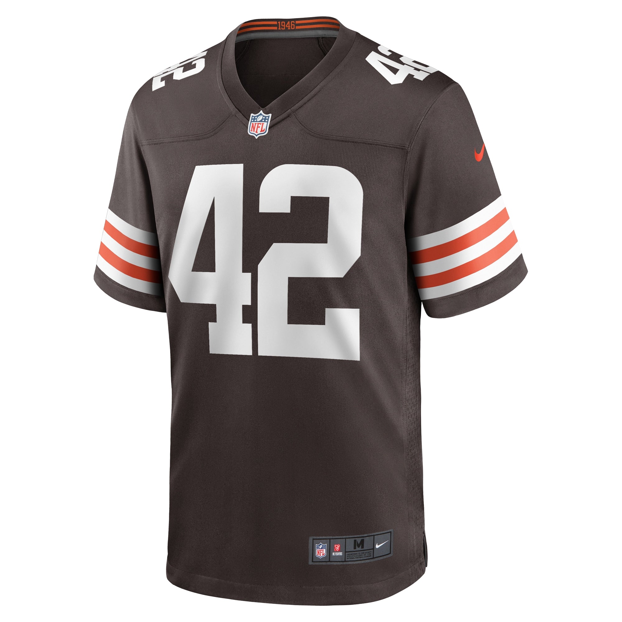 Tony Fields II Cleveland Browns Team Game Jersey - ?Brown