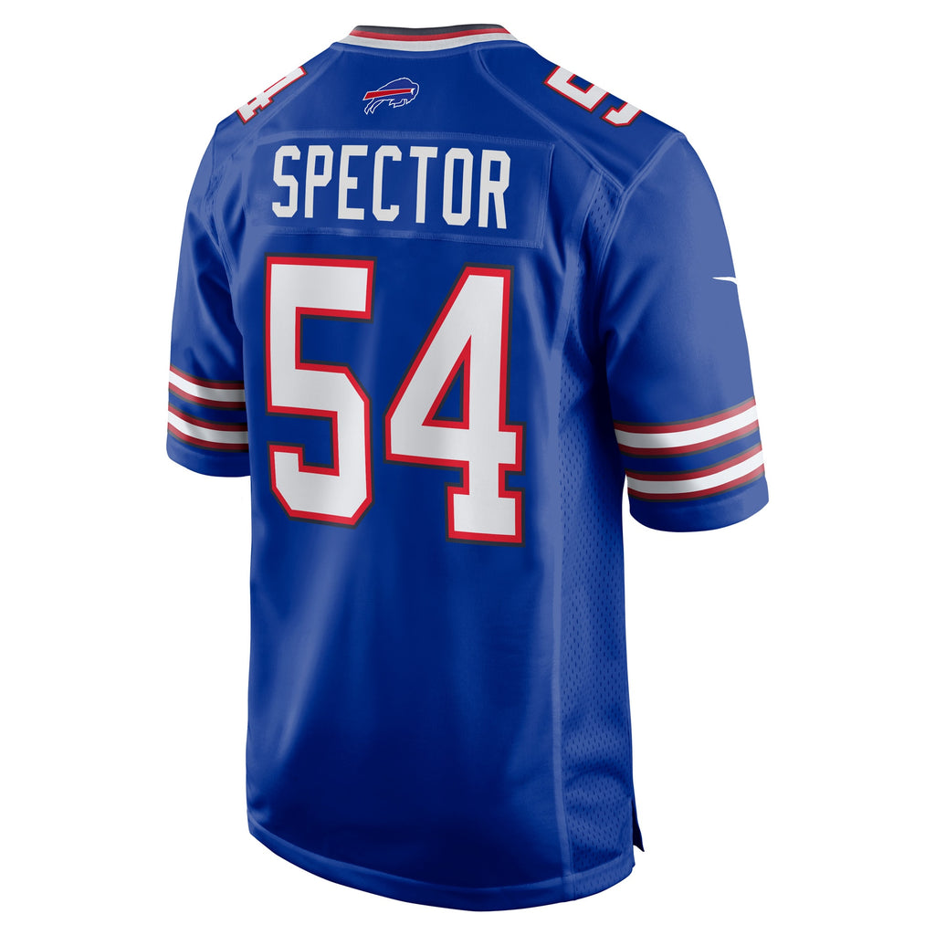 Baylon Spector Buffalo Bills Game Jersey - Royal