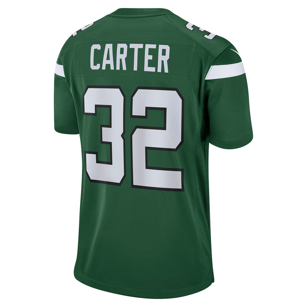 Michael Carter New York Jets Game Jersey - Gotham Green