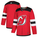 New Jersey Devils Home Authentic Blank Jersey - Red