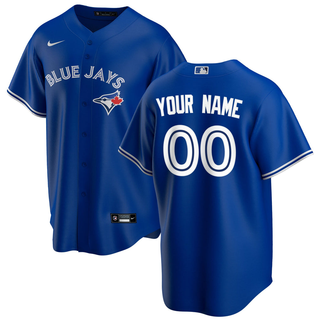 Toronto Blue Jays Alternate Replica Custom Jersey - Royal