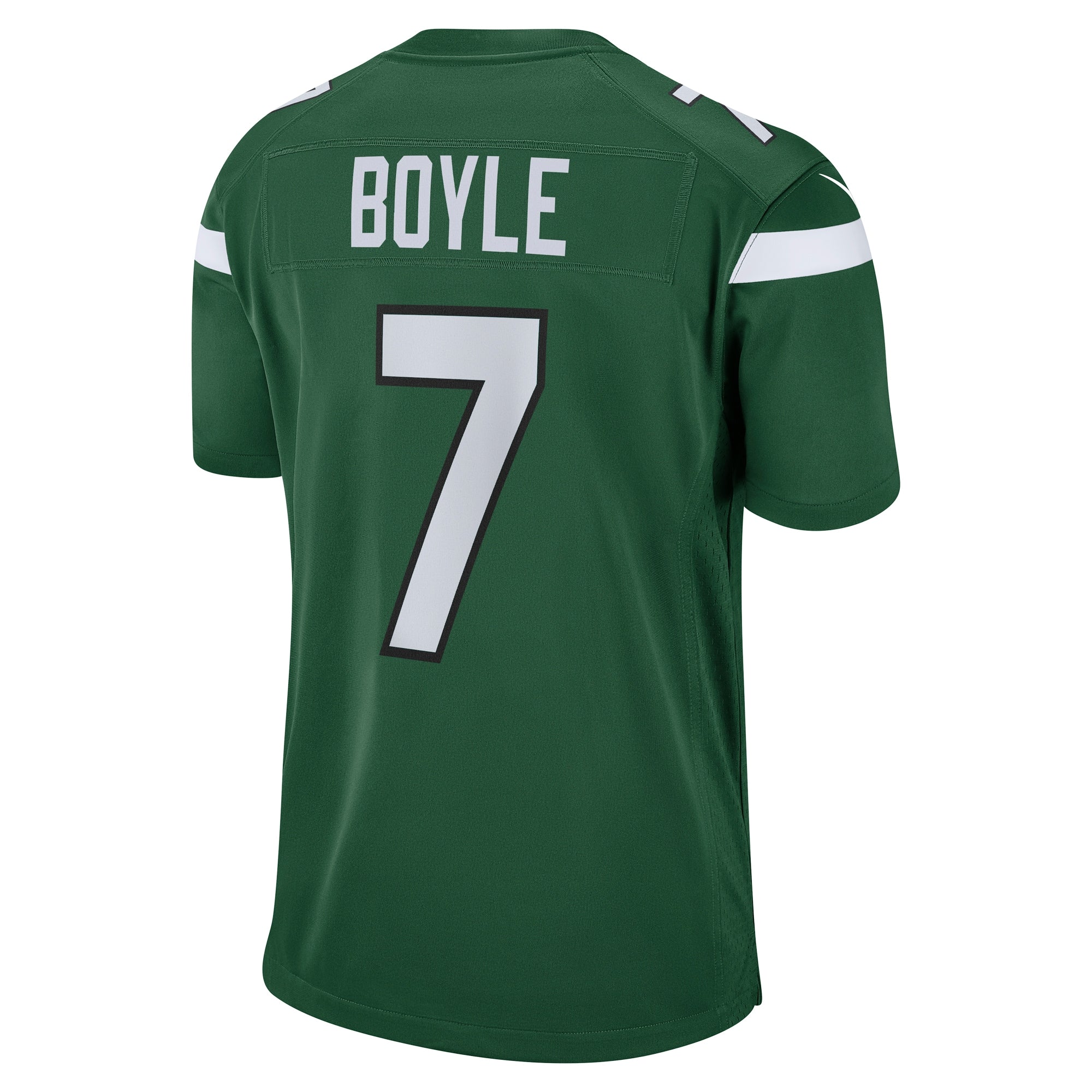 Tim Boyle New York Jets Game Jersey - Gotham Green