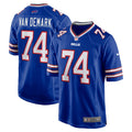 Ryan Van Demark Buffalo Bills Game Player Jersey - Royal