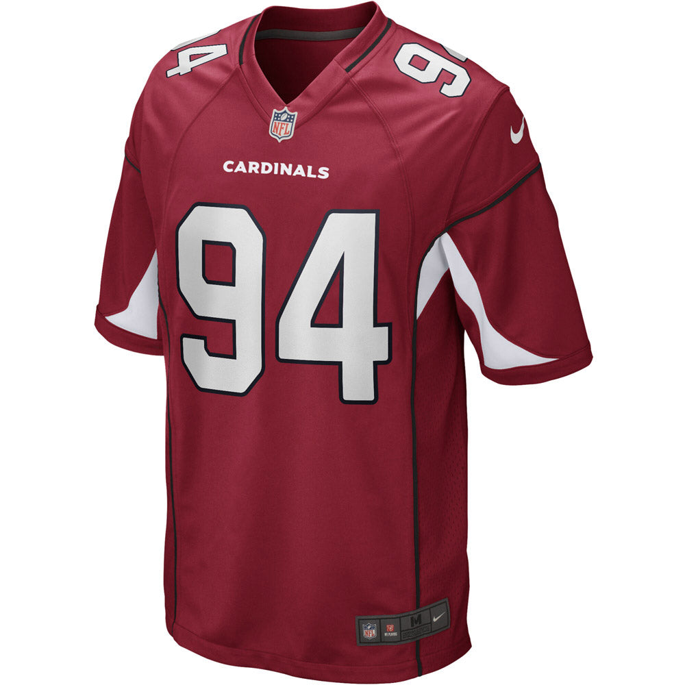 Men's Arizona Cardinals Zach Allen Game Player Jersey Cardinal Red
