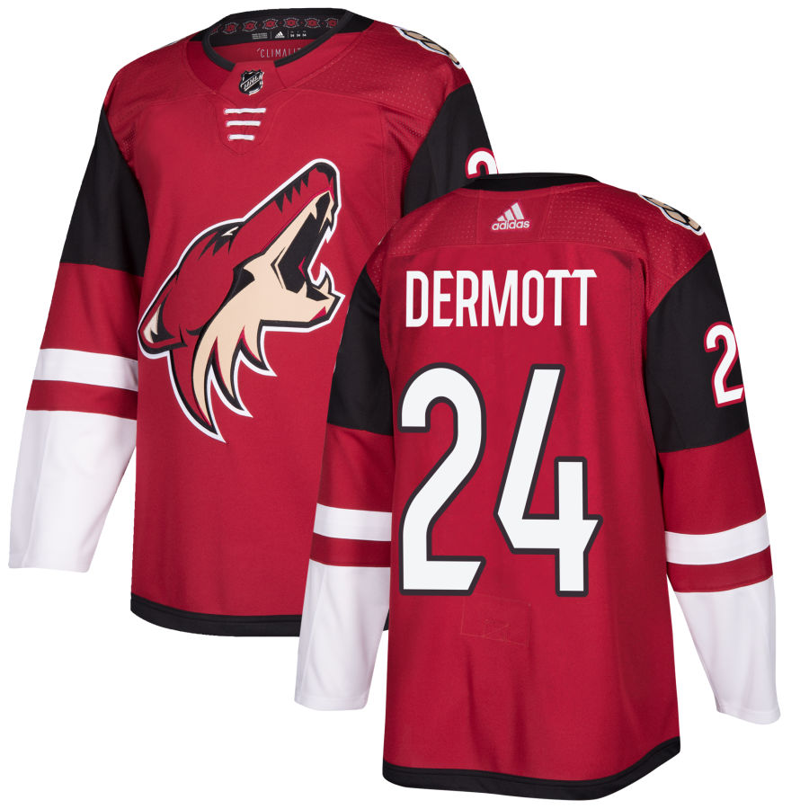 Travis Dermott Arizona Coyotes Authentic Jersey - Maroon