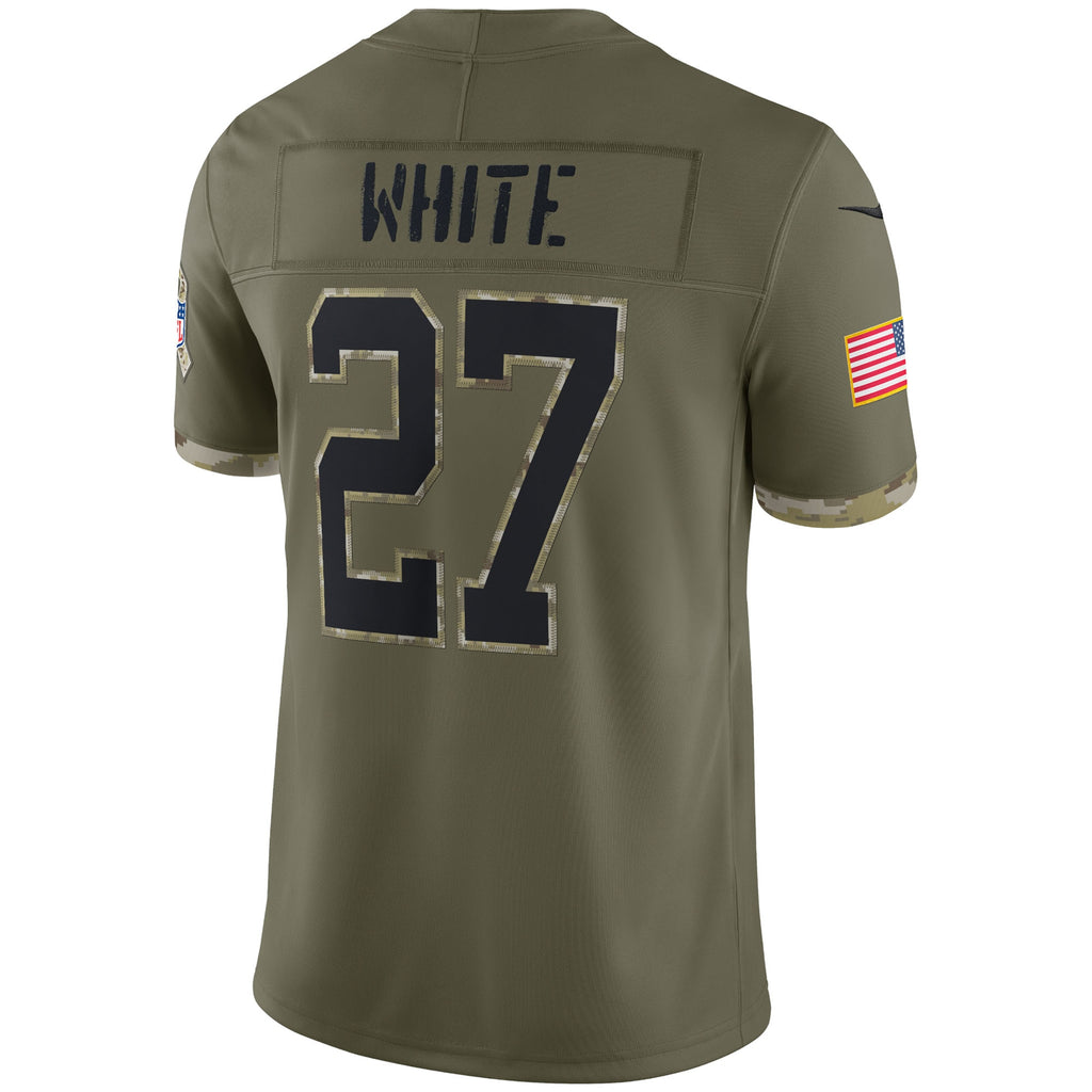Tre'Davious White Buffalo Bills 2022 Salute To Service Limited Jersey - Olive