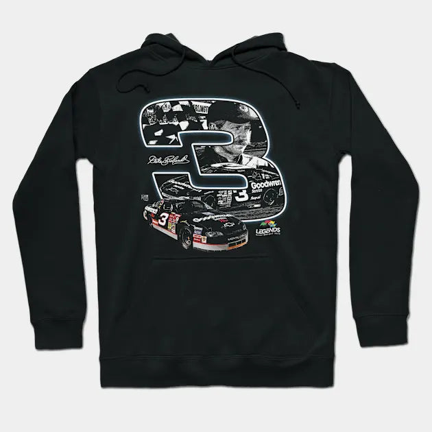 Dale Earnhardt Big 3 Hoodie