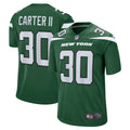 Michael Carter II New York Jets Game Jersey - Gotham Green