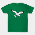 Super Bowl Lix (59) Eagles Kelly Green Trophy Philadelphia Champions T-Shirt