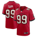 Warren Sapp Tampa Bay Buccaneers Retired Player Jersey - Red