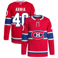 Joel Armia Montreal Canadiens Home Primegreen Authentic Pro Jersey - Red
