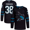 Mario Ferraro San Jose Sharks Alternate Primegreen Authentic Pro Jersey - Black