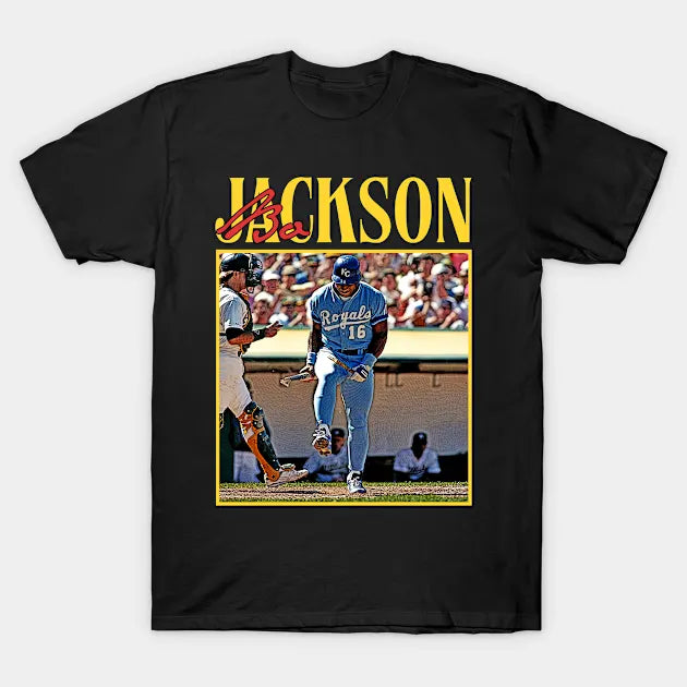 Bo Jackson \\ Style 80S Classic Fanartwork T-Shirt