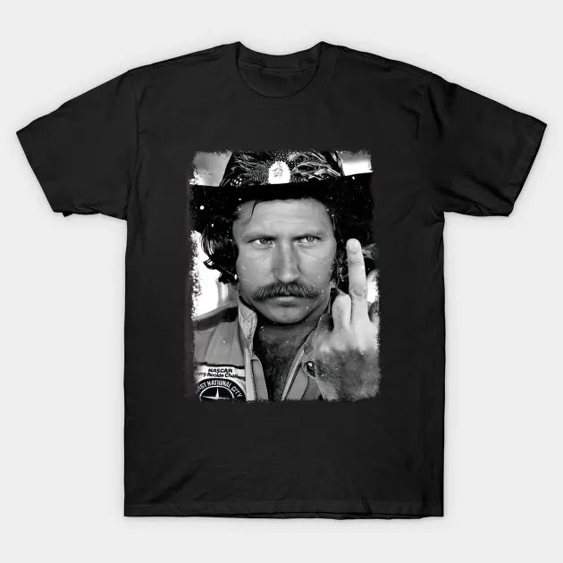 Dale Earnhardt Middle Finger Up Retro 90S Style T-Shirt