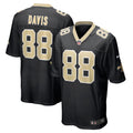 Shaquan Davis New Orleans Saints ?Game Jersey - Black
