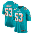 Shaquem Griffin Miami Dolphins Game Jersey - Aqua