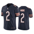 Men's Chicago Bears DJ Moore Vapor Jersey - Navy