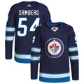 Dylan Samberg Winnipeg Jets Home Authentic Pro Jersey - Navy