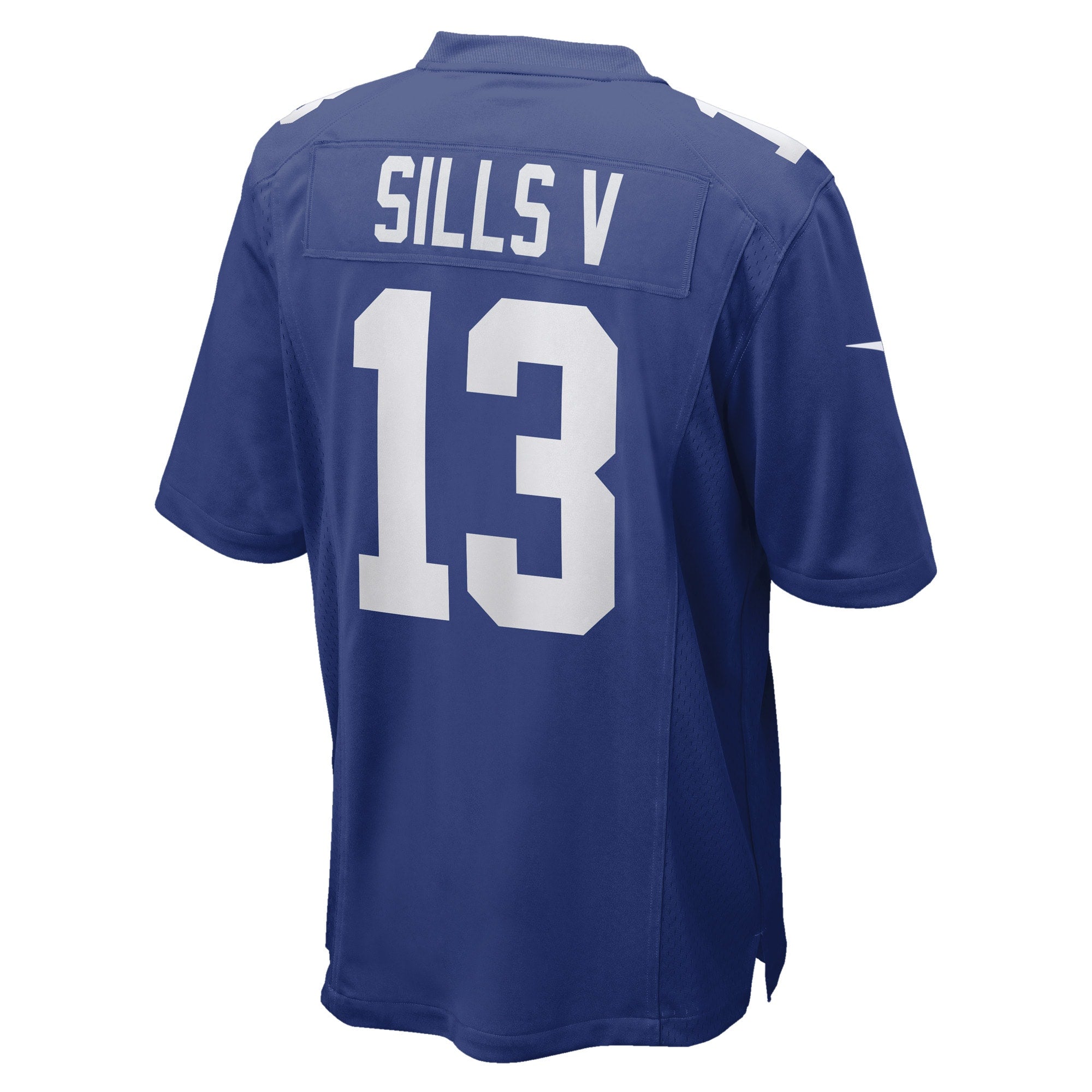 David Sills V New York Giants Game Player Jersey - Royal