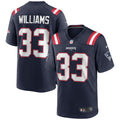 Joejuan Williams New England Patriots Game Jersey - Navy
