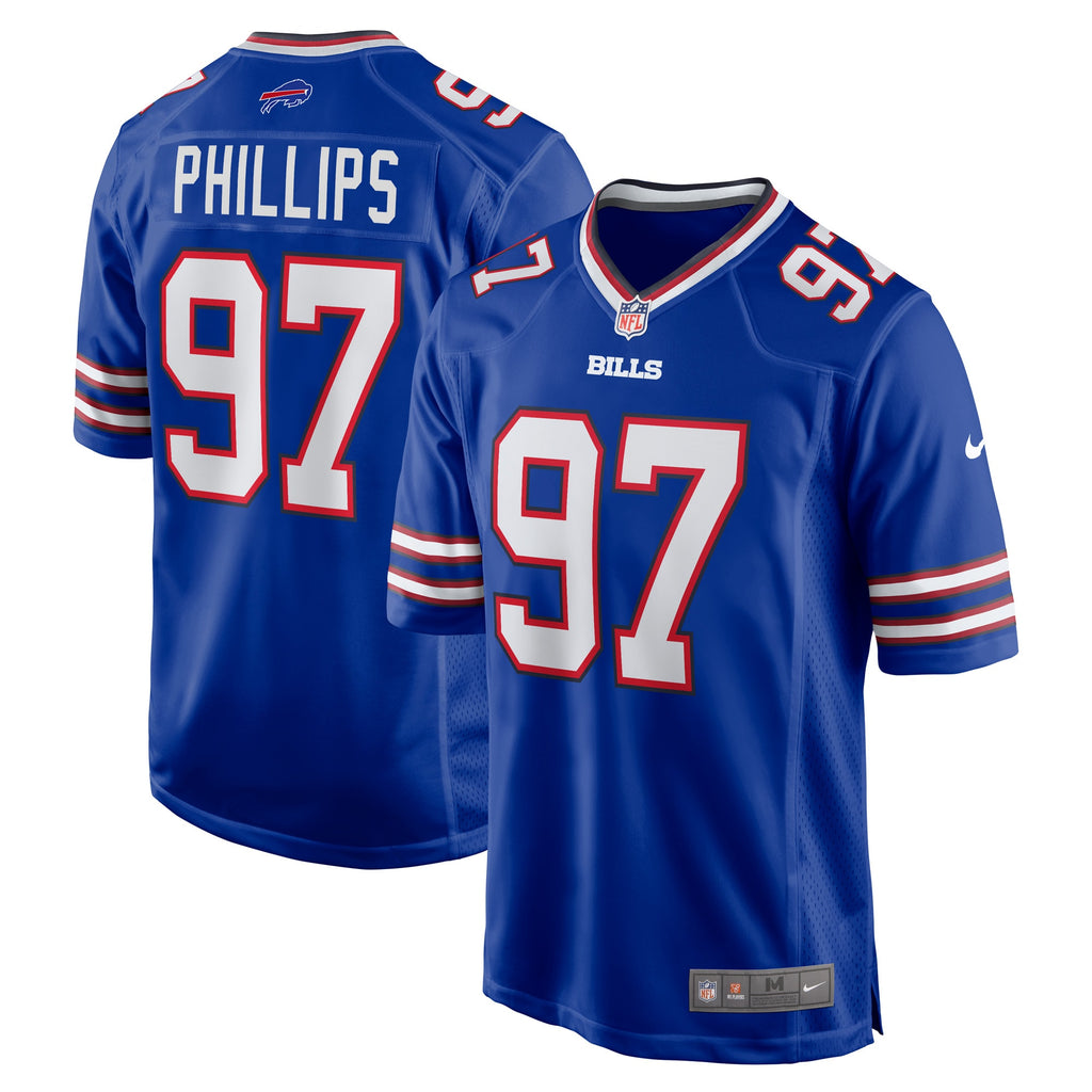 Jordans Phillips Buffalo Bills Game Jersey - Royal