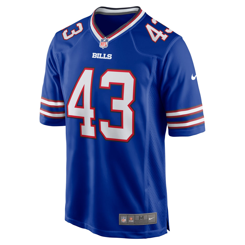 Terrel Bernard Buffalo Bills Game Player Jersey - Royal