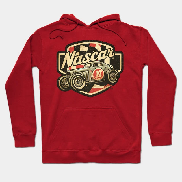Vintage Nascar Car Hoodie