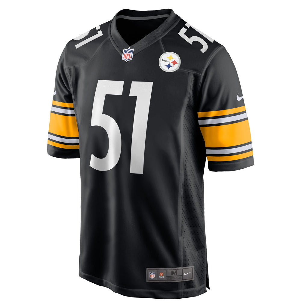 Myles Jack Pittsburgh Steelers Game Player Jersey - Black