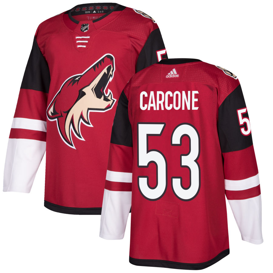 Michael Carcone Arizona Coyotes Authentic Jersey - Maroon