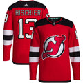 Nico Hischier New Jersey Devils Home Primegreen Authentic Pro Jersey - Red