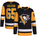 Erik Karlsson Pittsburgh Penguins Home Primegreen Authentic Pro Player Jersey - Black