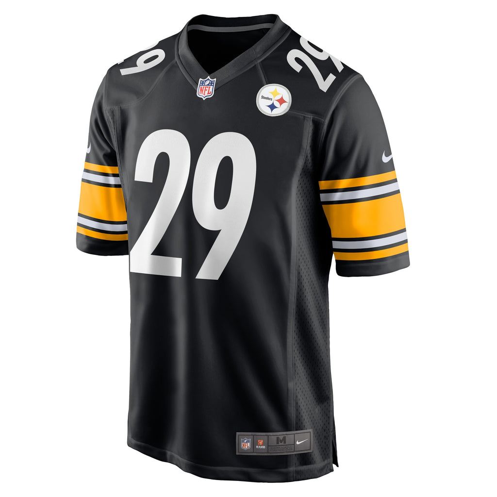 Levi Wallace Pittsburgh Steelers Game Player Jersey - Black