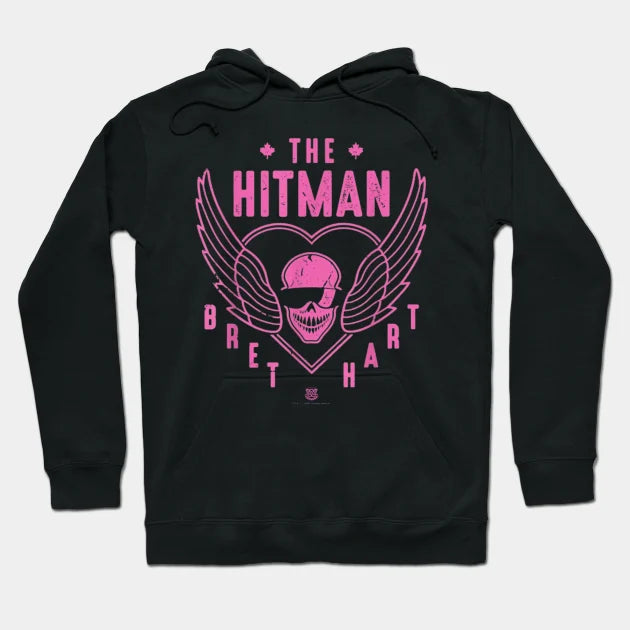 Bret Hart The Hitman Skull Hoodie