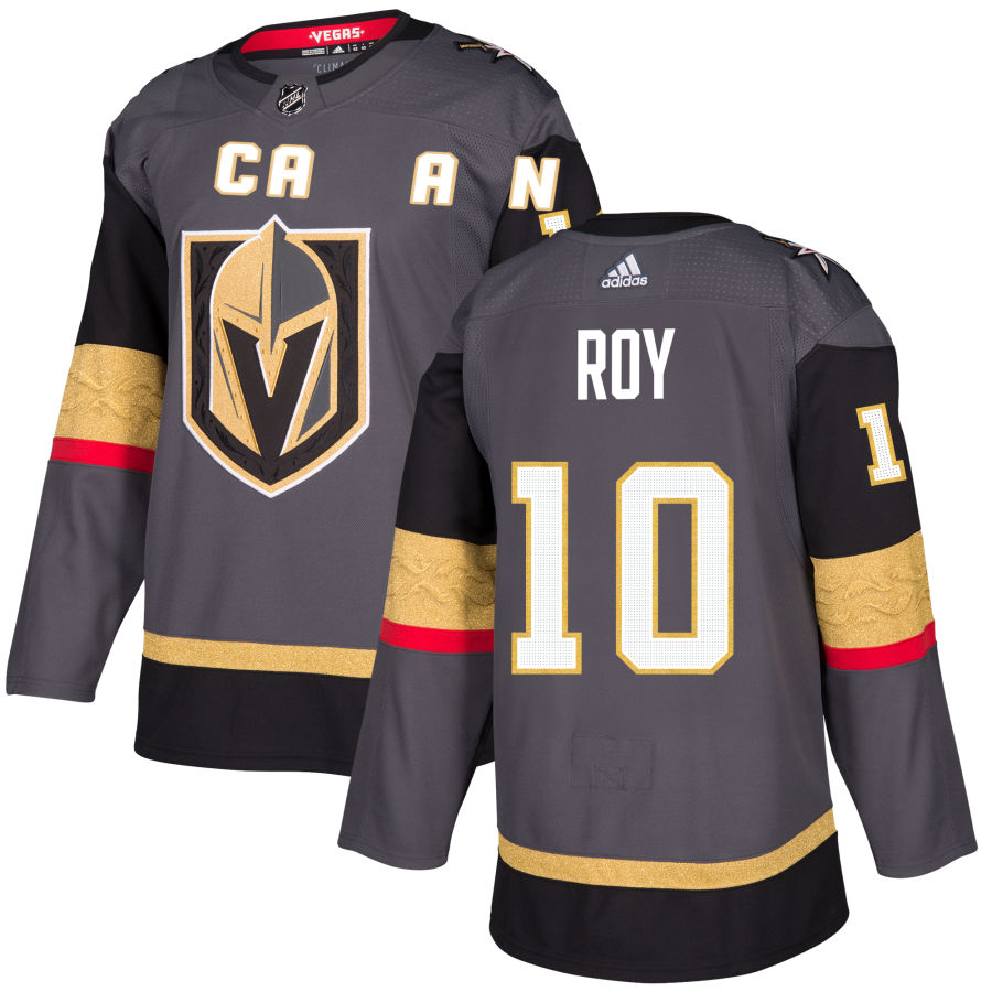 Nicolas Roy Vegas Golden Knights Alternate Authentic Jersey - Gray