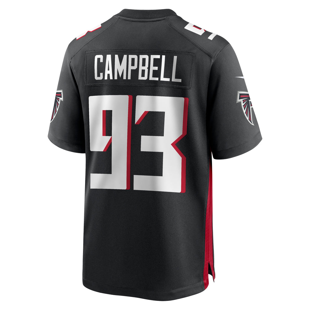 Calais Campbell Atlanta Falcons Game Player Jersey - Black