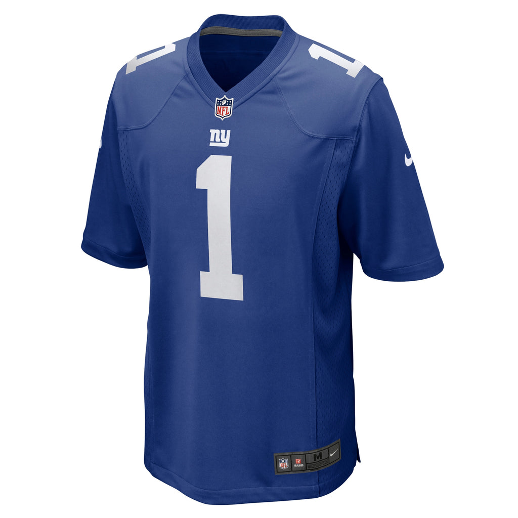 Number 1 Dad New York Giants Game Jersey - Royal