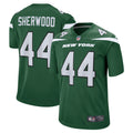 Jamien Sherwood New York Jets Game Jersey - Gotham Green