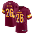 Corn Elder Washington Commanders Game Jersey - Burgundy