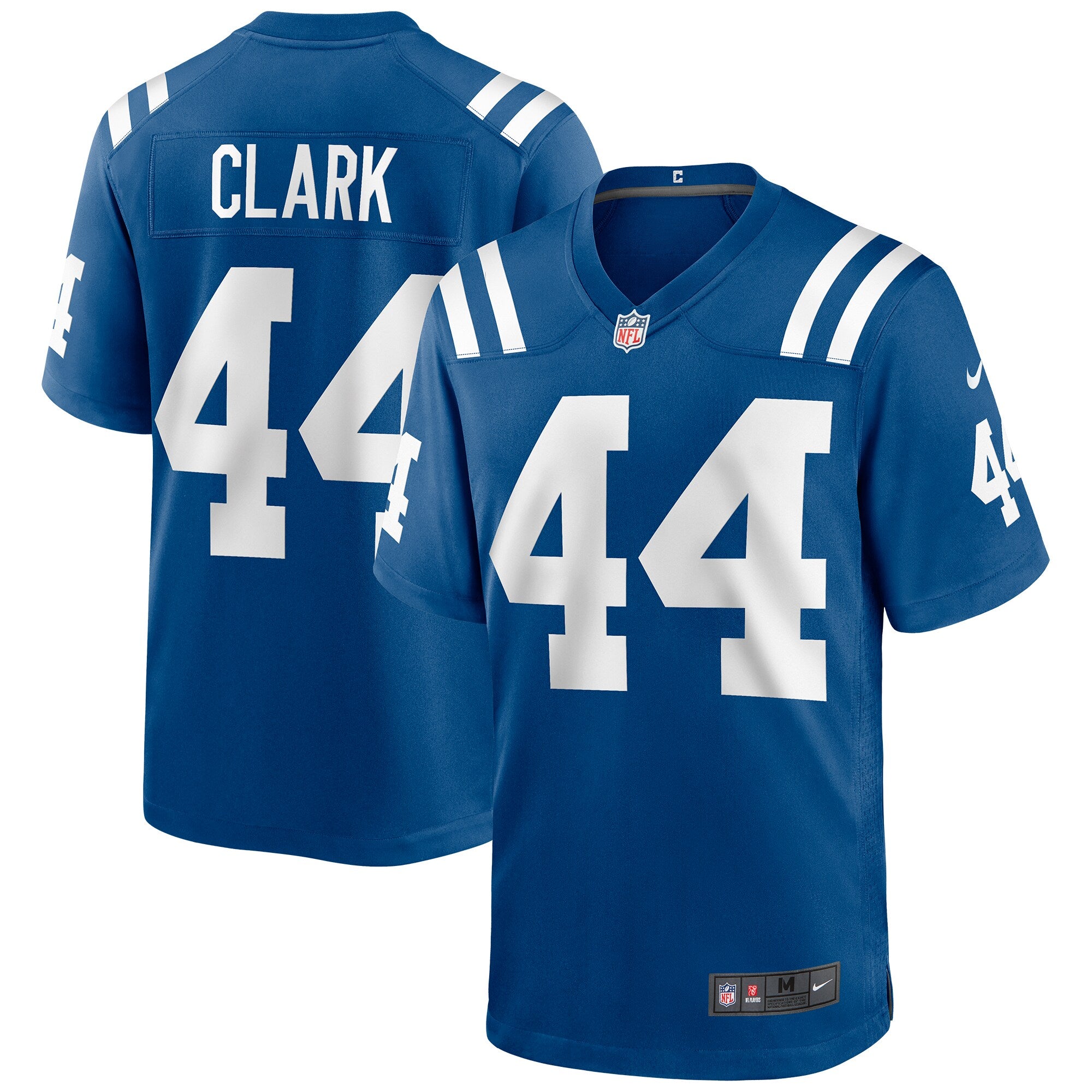 Dallas Clark Indianapolis Colts Game Retired Player Jersey - Royal