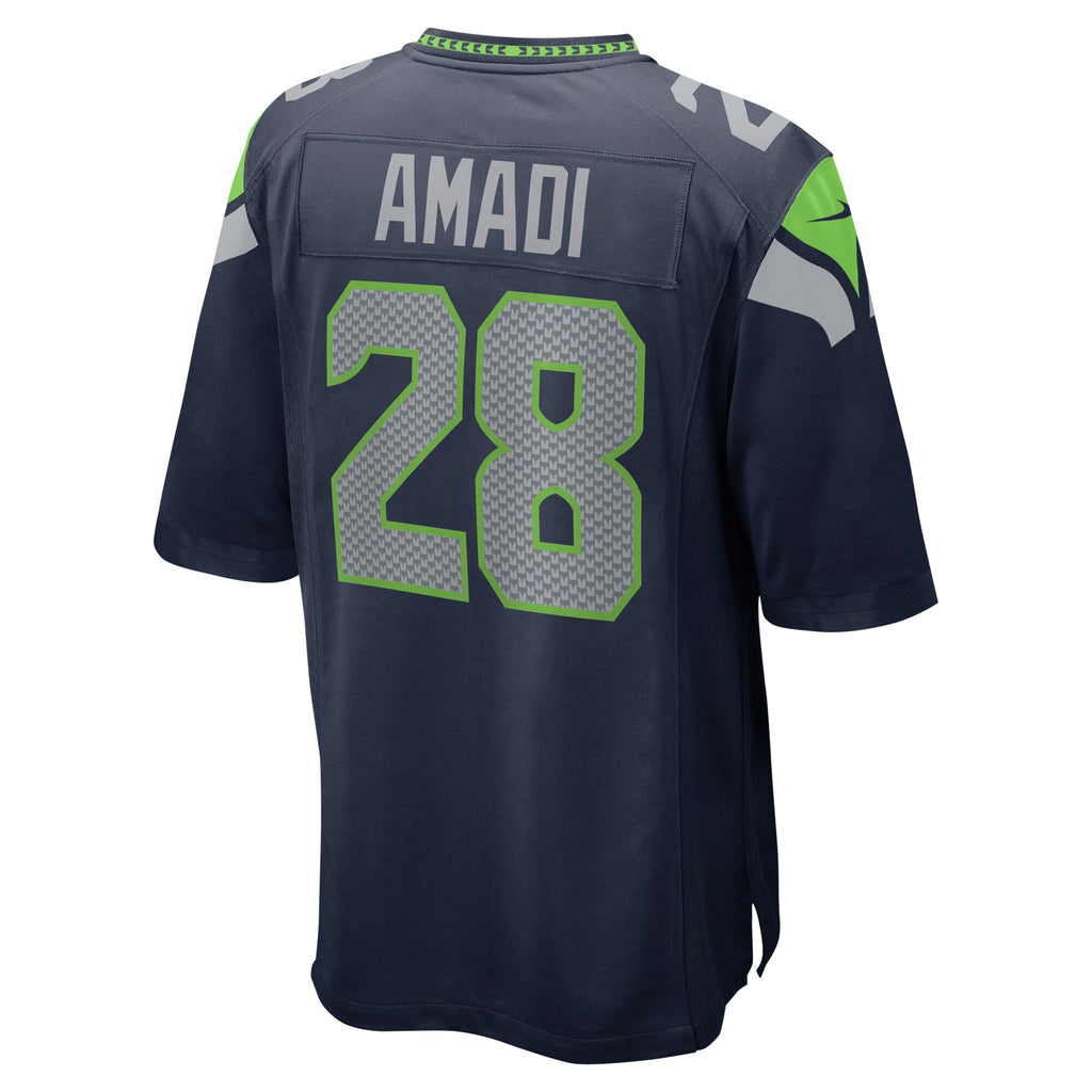 Ugo Amadi Seattle Seahawks Game Jersey - College Navy