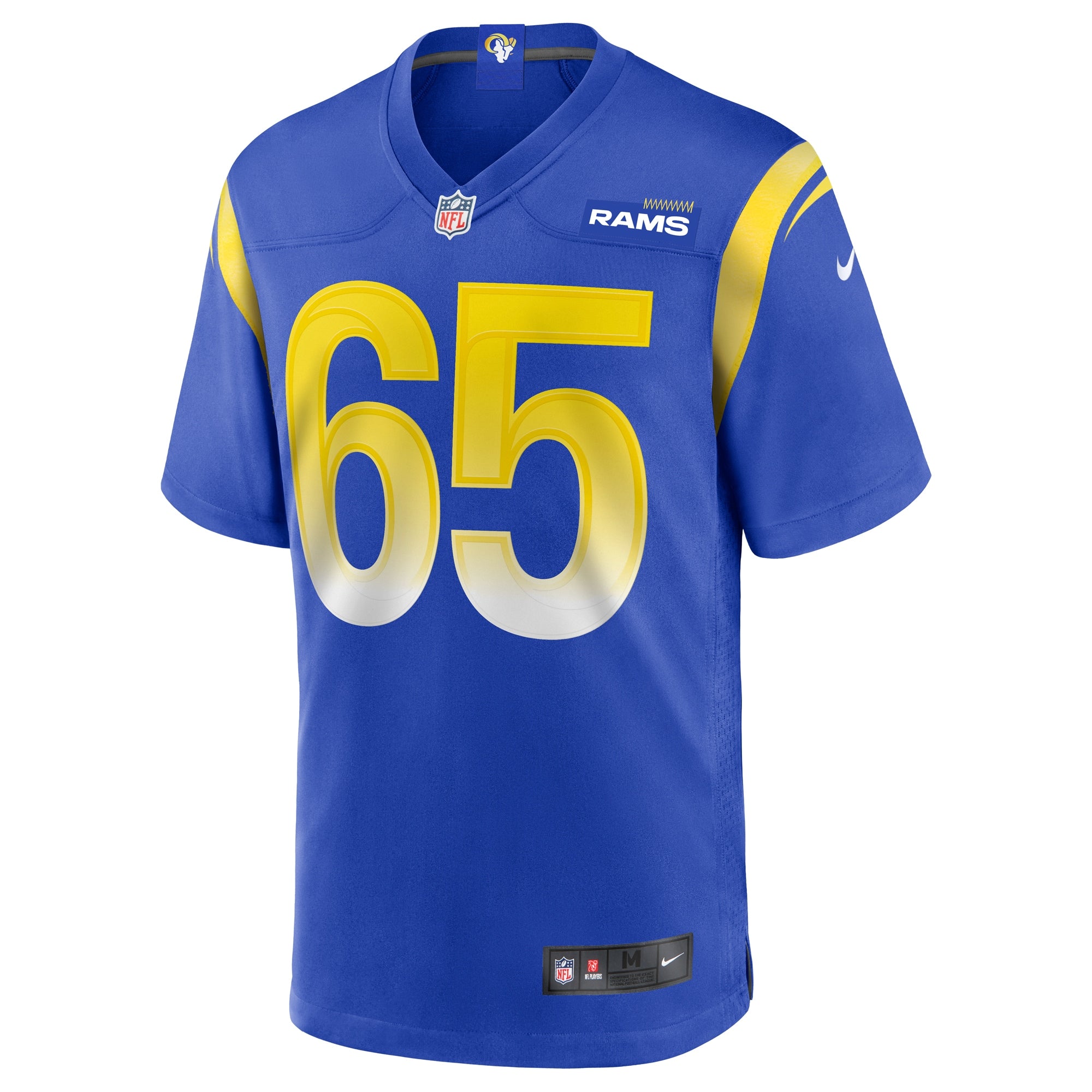 Coleman Shelton Los Angeles Rams Game Jersey - Royal