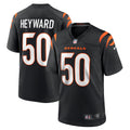 Shaka Heyward Cincinnati Bengals Team Game Jersey - ?Black