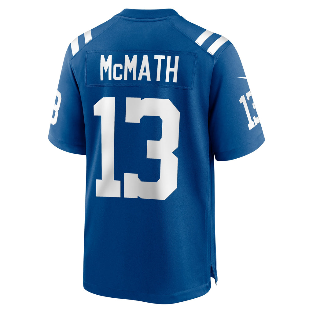 Racey McMath Indianapolis Colts Team Game Jersey - ?Royal