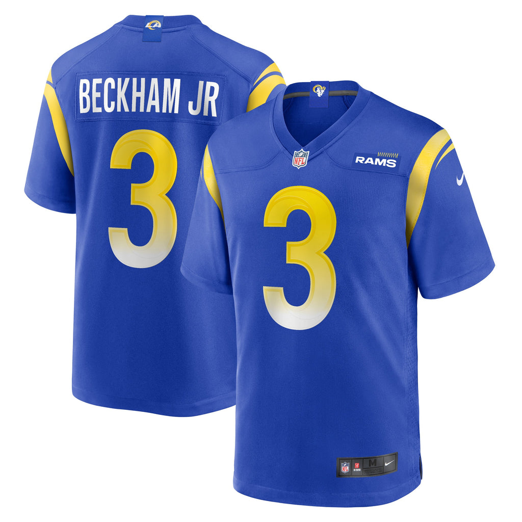 Odell Beckham Jr. Los Angeles Rams Game Jersey - Royal