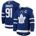 John Tavares Toronto Maple Leafs Home Captain Patch Primegreen Authentic Pro Player Jersey - Blue
